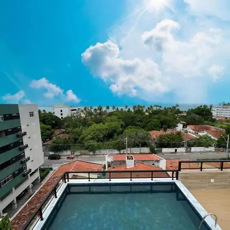 Cabo Branco A 100M 4 Pessoas Apartment Joao Pessoa Exterior photo